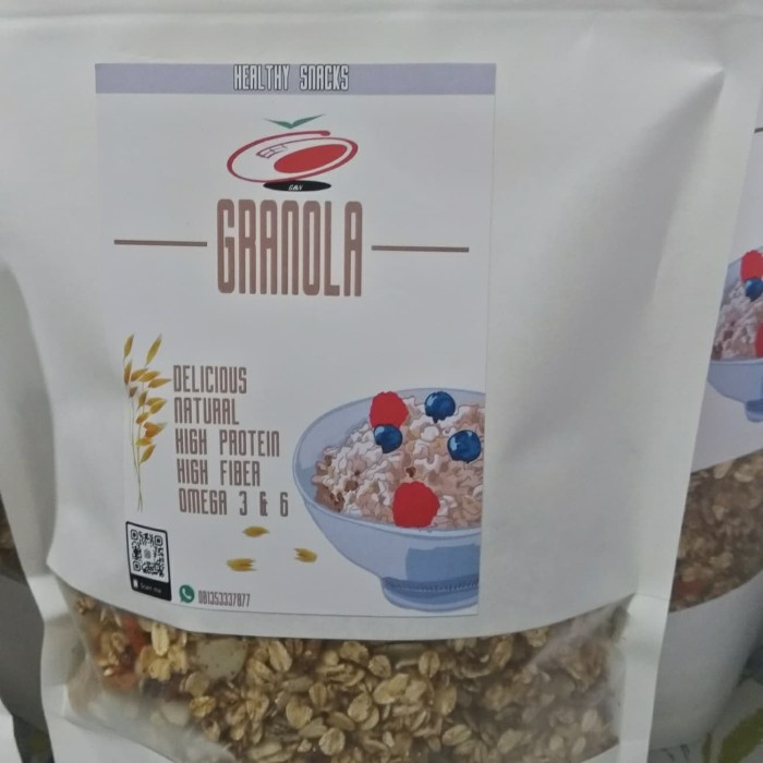 

Jual Muesli Cereal - Makanan Sehat - 250Gr