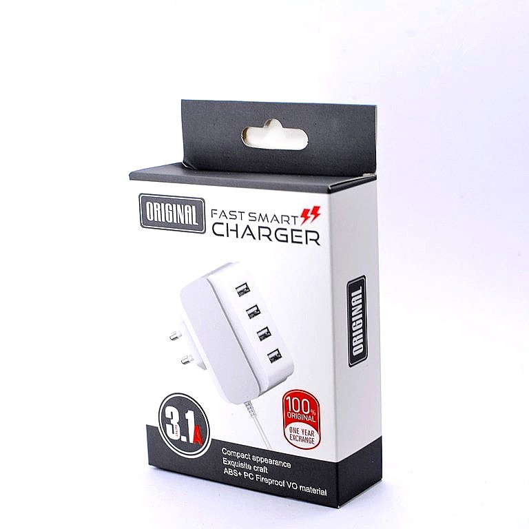 [COD] Batok Casan 4 Lubang Usb Adaptor Charger 4 Usb Charger Hp 4Usb ...