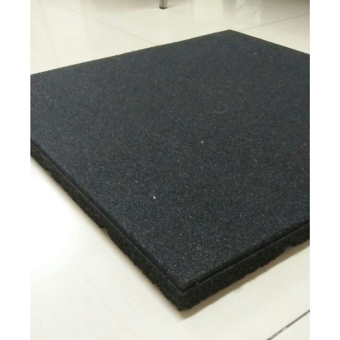 rubber square floor tiles