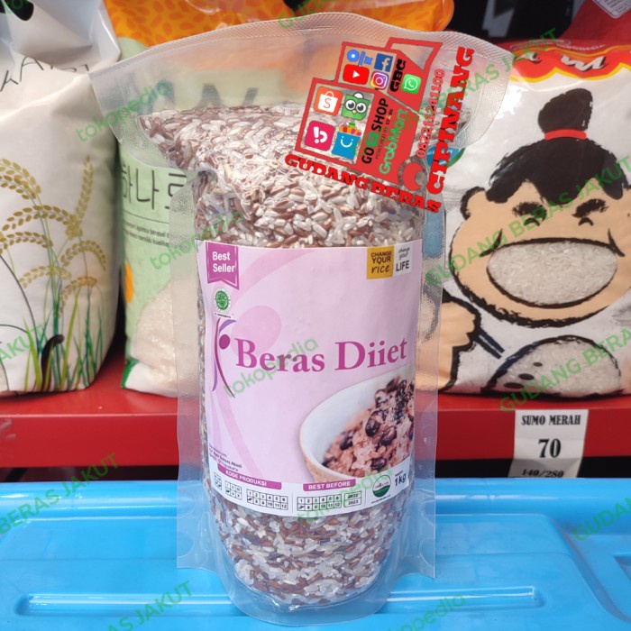 

BERAS DIET RENDAH GULA ORGANIK 1KG