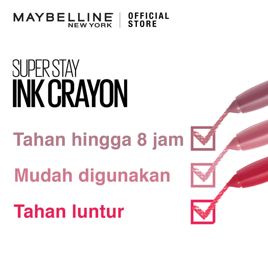 MAYBELLINE Superstay Crayon Lipstick