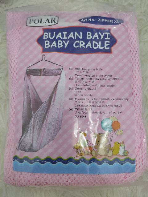 Kain ayunan sleting ukuran xl  merk polar