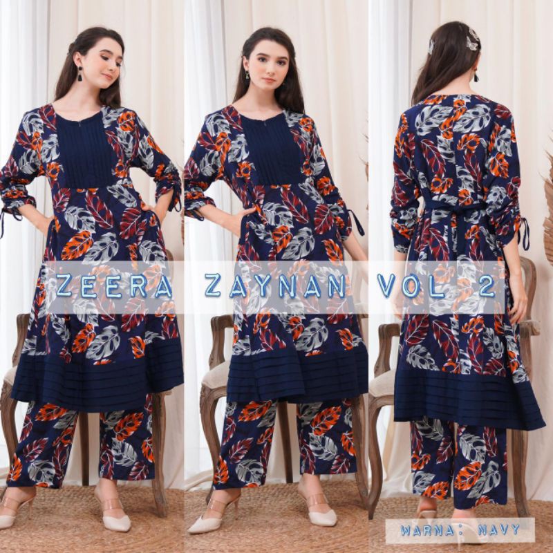 Daster arab ZEERA ZAYNAN Gamis Rayon Baju setelan