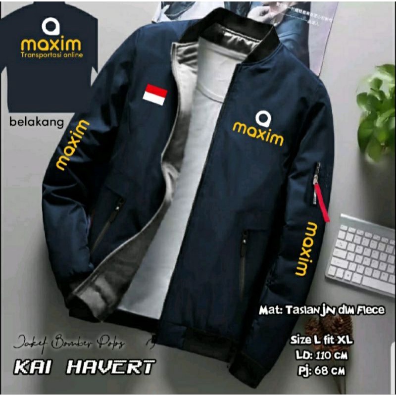 JAKET BOMBER MAXIM / JAKET BOMBER PATCH MAXIM / JAKET MAXIM RIDE / JAKET MAXIM DRIVER / JAKET DRIVER