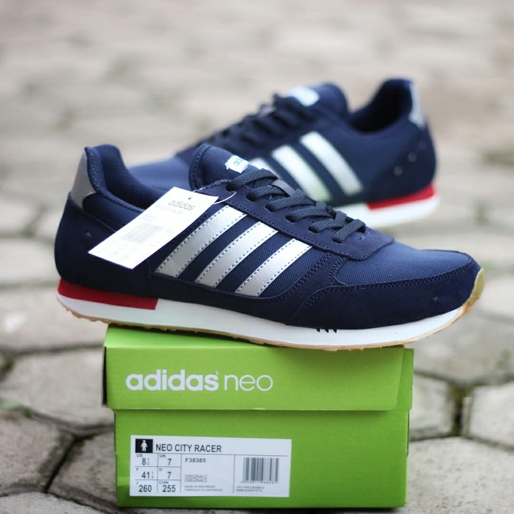 Sepatu Sneakers Adidas Neo City Racer. BNIB Premium Quality Harga Murah, Kualitas Terjamin!