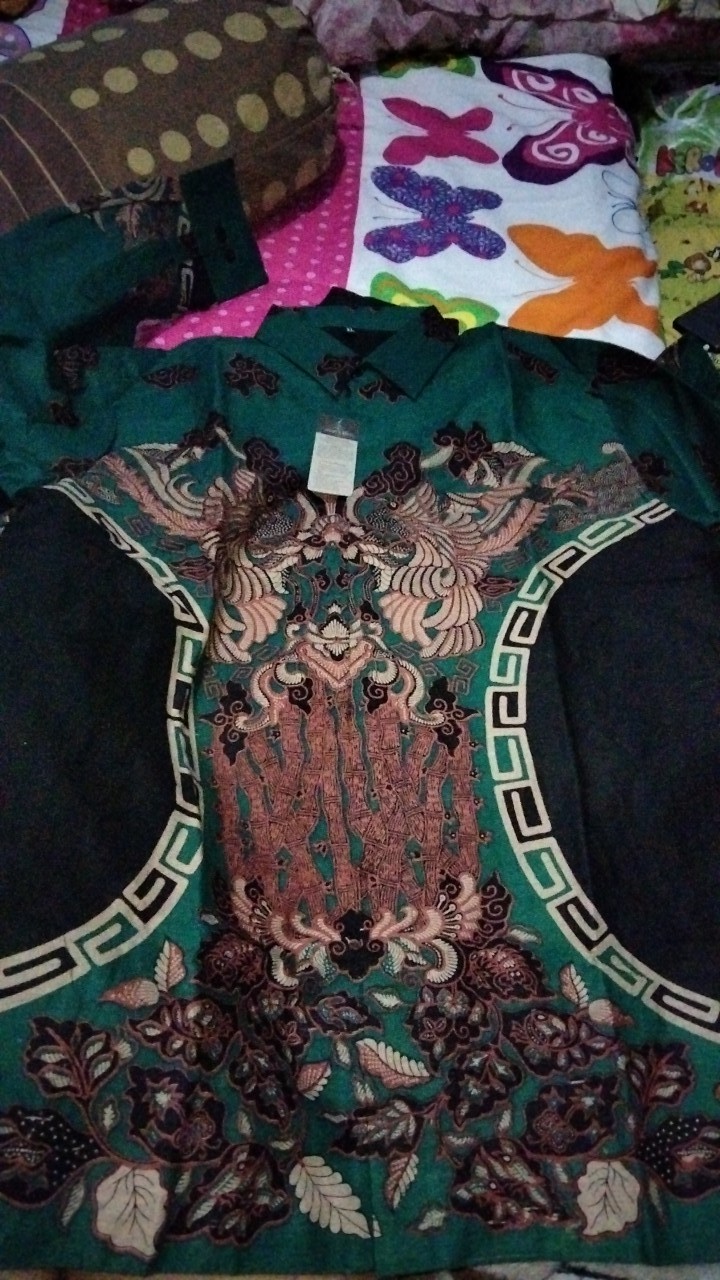 Atasan Kemeja Batik Pria Lengan Panjang Perwira By Furiosa Full Furing