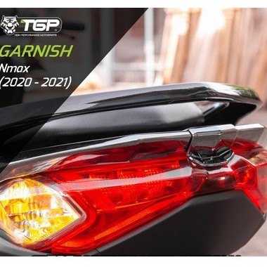 Garnish Lampu Belakang Nmax 155 All New (2020-2021) TGP - Aksesoris Motor Matic Stylish Chrome