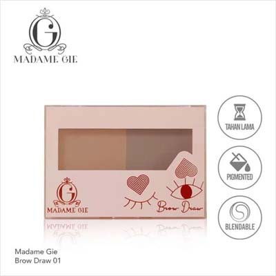 Madame Gie Eyebrow Draw Brow kit 01 - 04 Eye brow BPOM