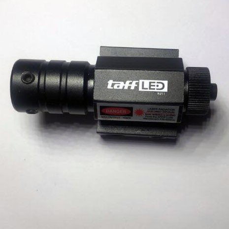 TaffLED Tactical Red Dot Laser Gun Picatinny Mount Airsoft Rifle HTM