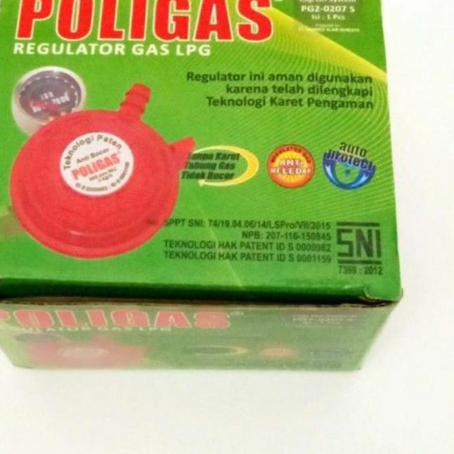 ❋ Regulator Poligas Doublelock Anti Bocor. Kepala Gas Poligas Antibocor by NIS ✾