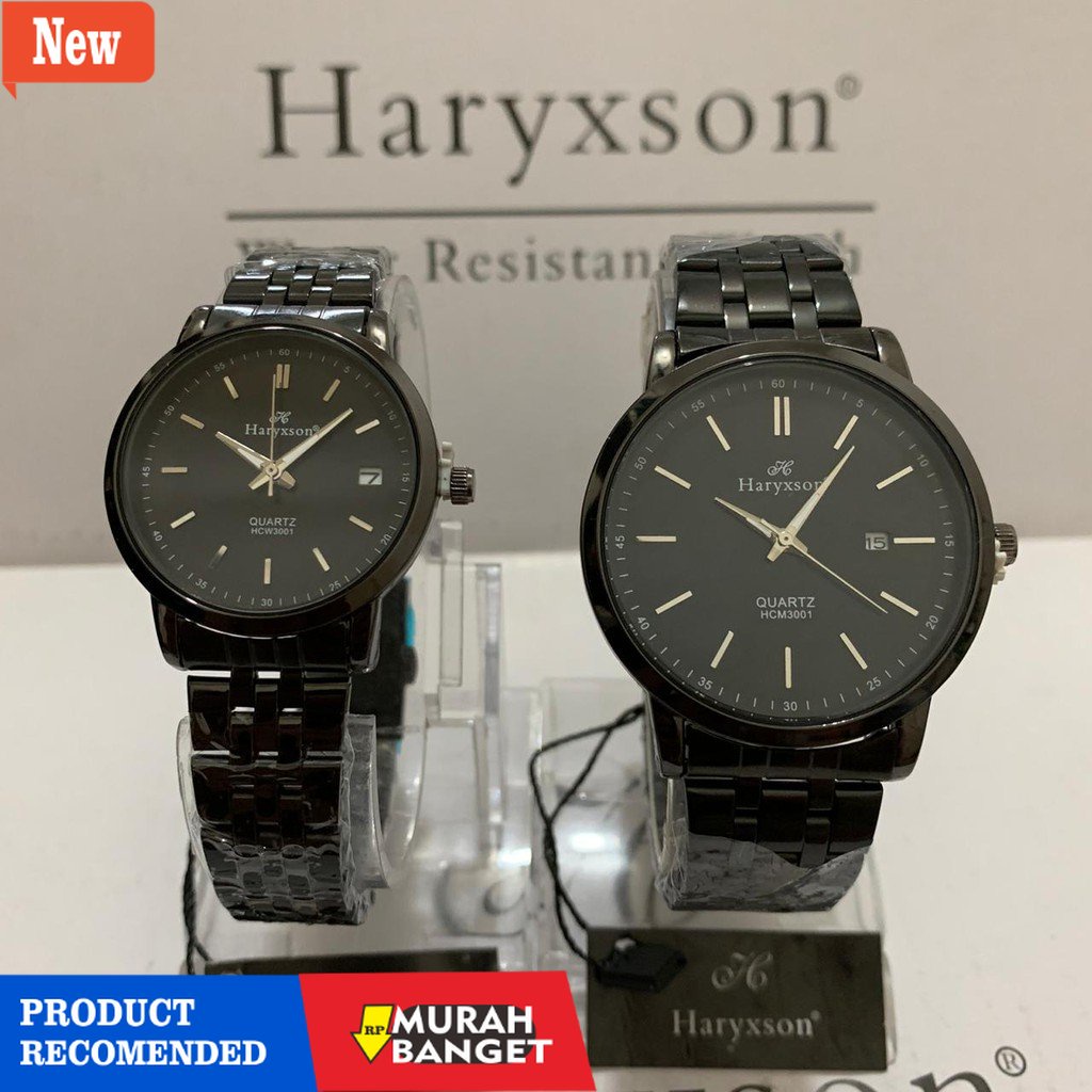 Jam tangan couple terbaik- Jam Tangan Couple Jam Tangan Pria dan Wanita Haryxson Jam Tangan Mewah Ja