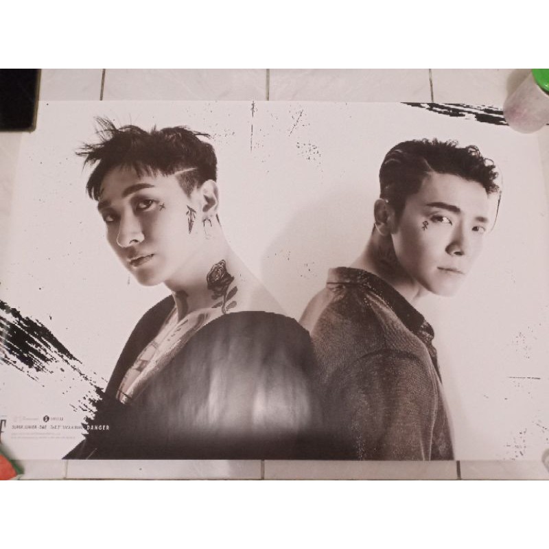 Poster Donghae & Eunhyuk Danger