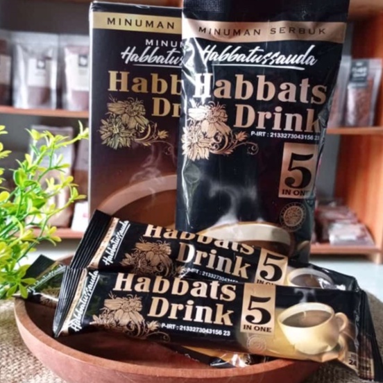 

HABBATS DRINK 5IN1 [ISI 10] MINUMAN INSTAN HABBATUSAUDA JINTAN HITAM IMUN BOOSTER KOPI SEHAT