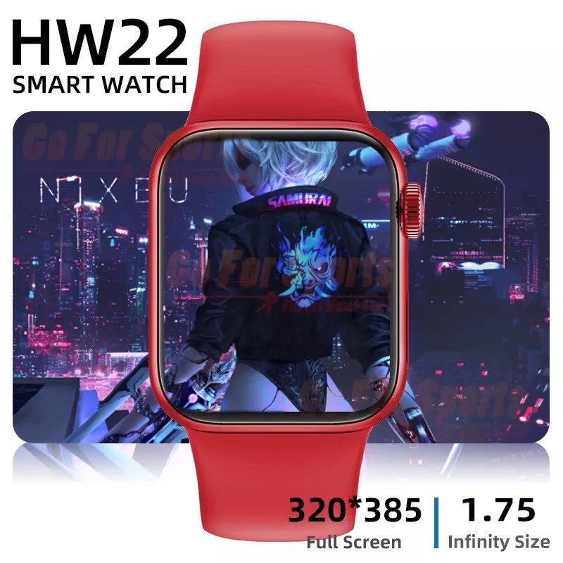 RETINA Display Smartwatch Original HD Screen 1,75 inch GPS Wearfit jam tangan apple series 6 44mm Blood Oxygen sport olahraga