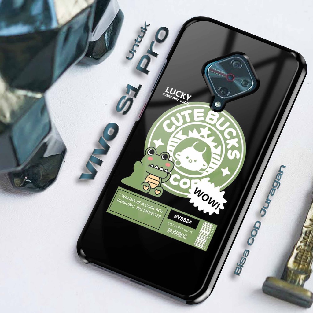 Case VIVO S1 Pro - Casing VIVO S1 Pro [ Starbucks ] Silikon VIVO S1 Pro - Case Hp - Case Mewah - Cas