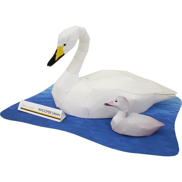 DIY Papercraft Angsa