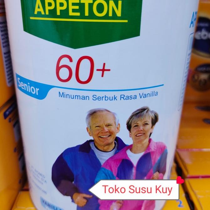

[COD] Appeton 60+ 900gr Susu Lansia / Apetton 60 900gr [COD]