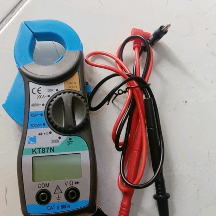 Digital Clamp Meter Tang Ampere Digital 87 Series KT - 87 FREE 2 BATRE