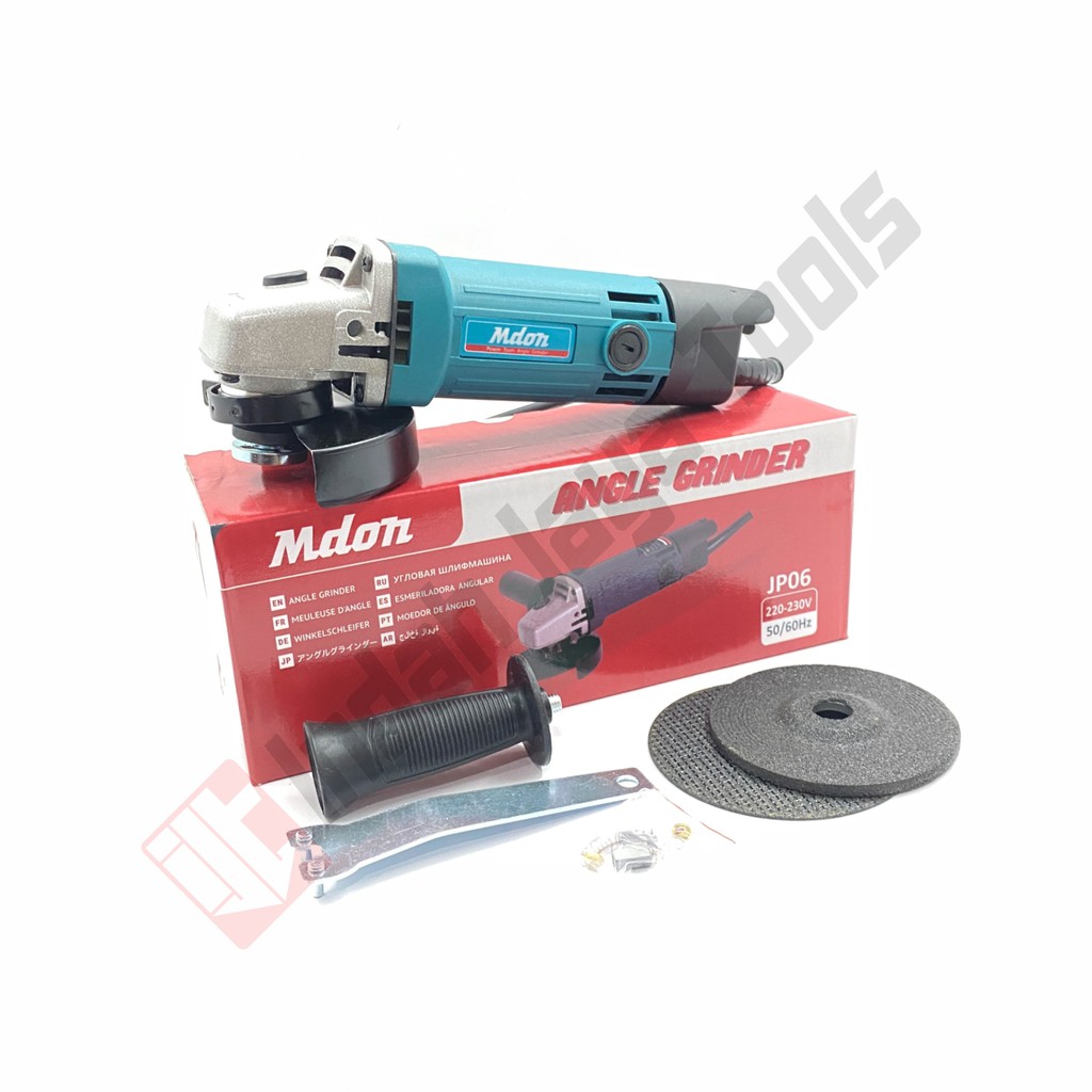 MDON JP06 Mesin Gerinda Tangan 4 Inch - Gurinda Disc Grinder Angle