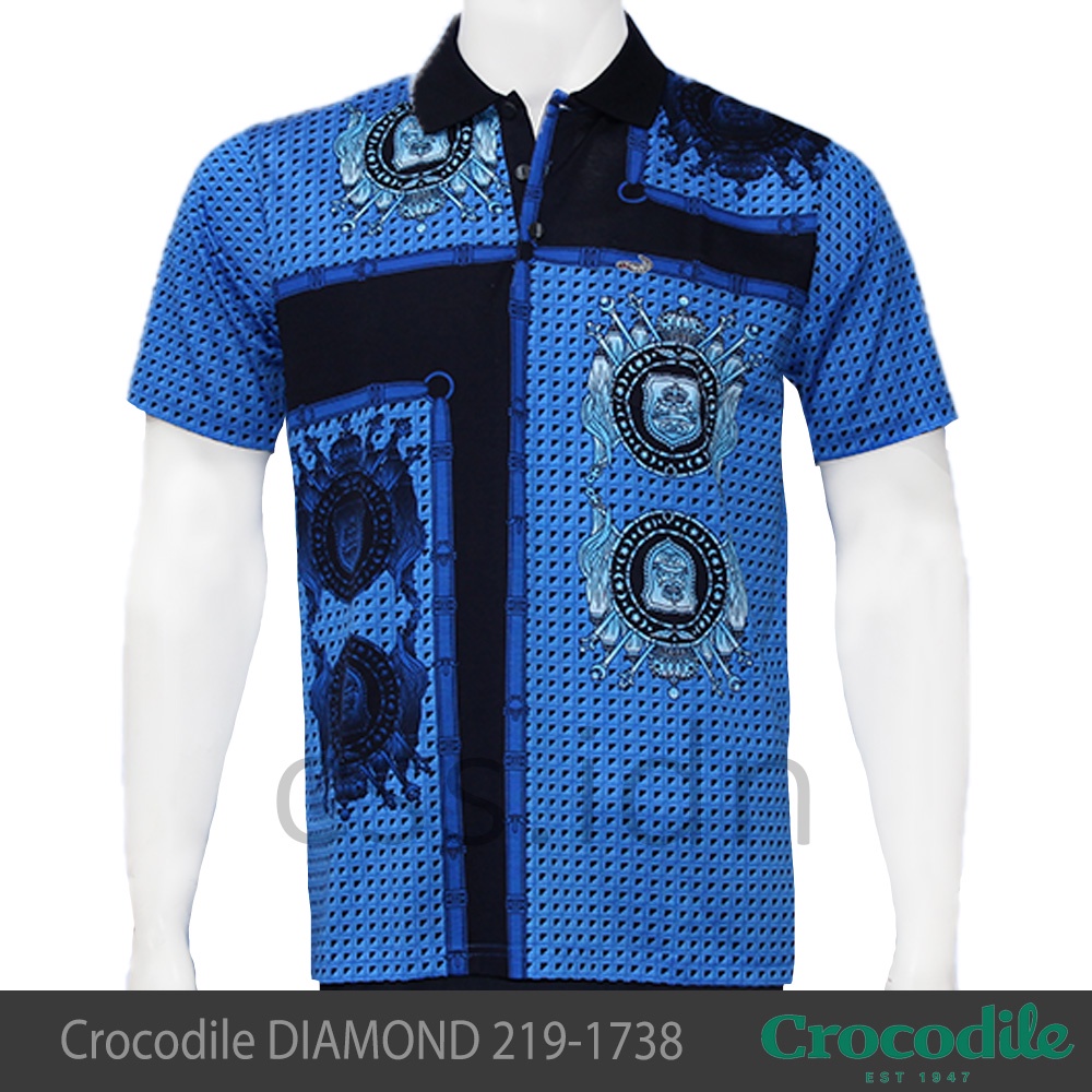 Kaos Kerah Pria Crocodile Diamond 219-1738