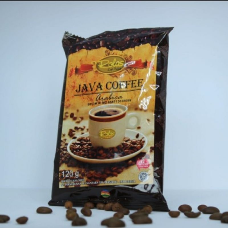 

Kopi Arabika Murni Rolas 120gr