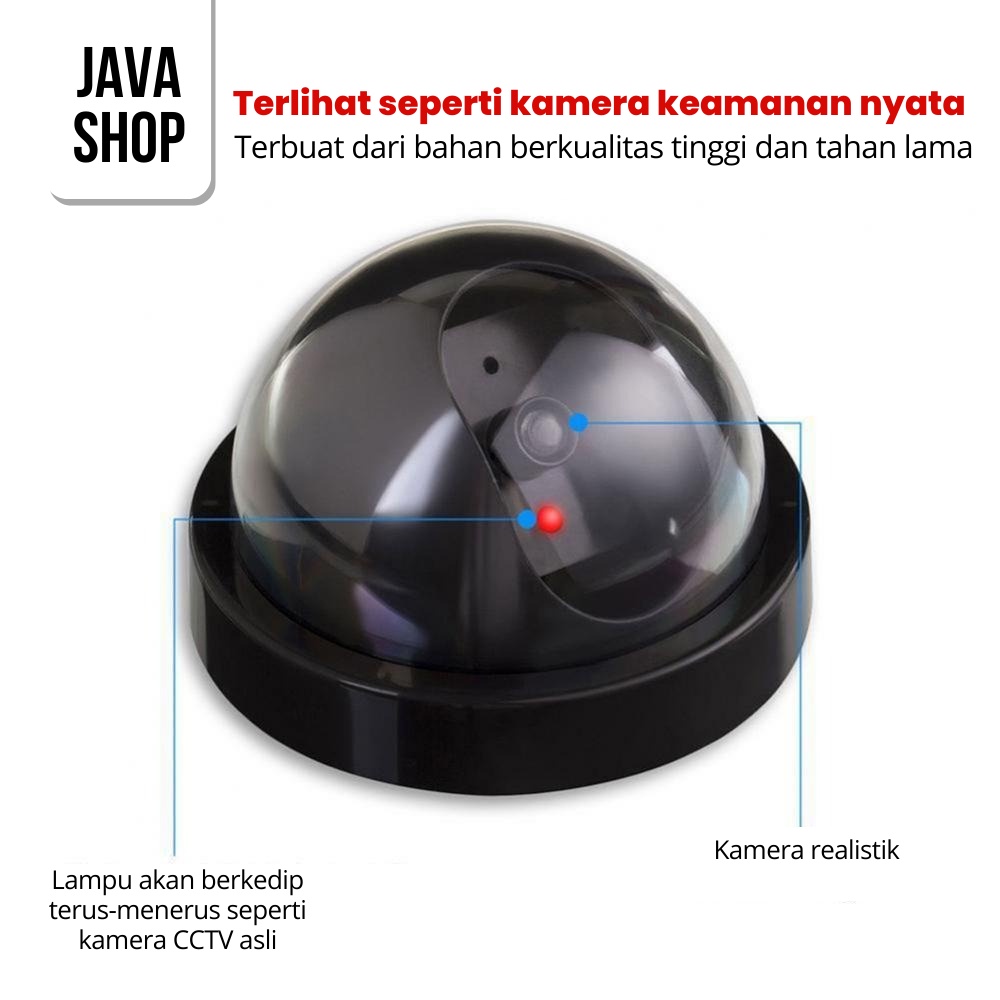 JAVASHOP Kamera CCTV Palsu Replika Kamera Dummy