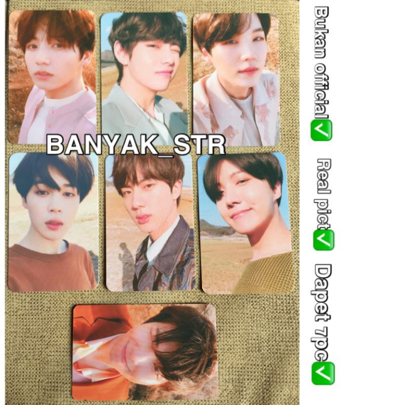 [Ready stock] 7 PHOTOCARD BTS LOVE YOURSELF TEAR / PC BTS PERSONA V JIMIN JHOPE SUGA JUNGKOOK RAPMON