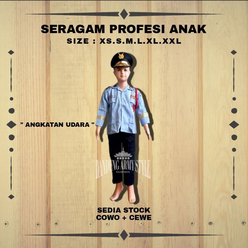 seragam POPEYE pelaut anak baju profesi anak set LENGKAP originaL SERAGAM KARNAVAL AGUSTUS SERAGAM A