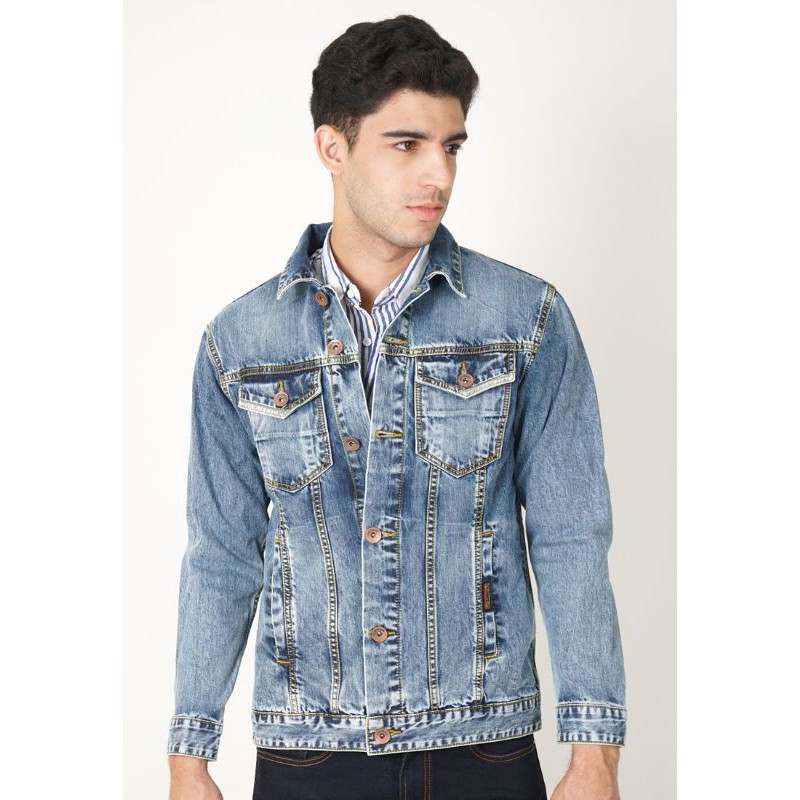 Jaket Denim Pria LOIS MJF112