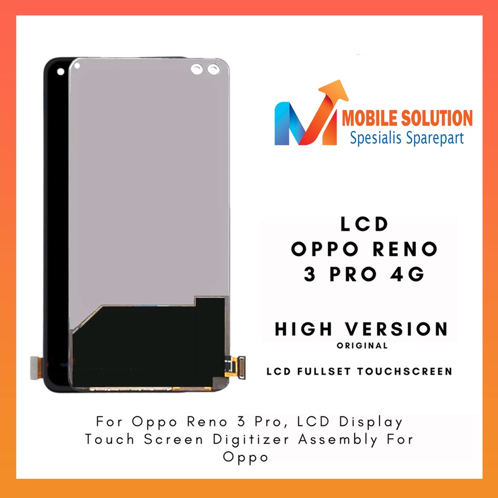 Grosir LCD Oppo Reno 3 Pro (4G) ORIGINAL 100% Fullset Touchscreen Garansi 1 Bulan + Packing / Bubbel