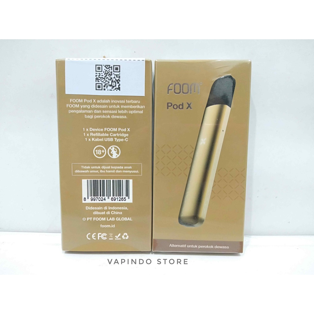 FOOM X POD KIT 580MAH BY FOOM LAB AUTHENTIC