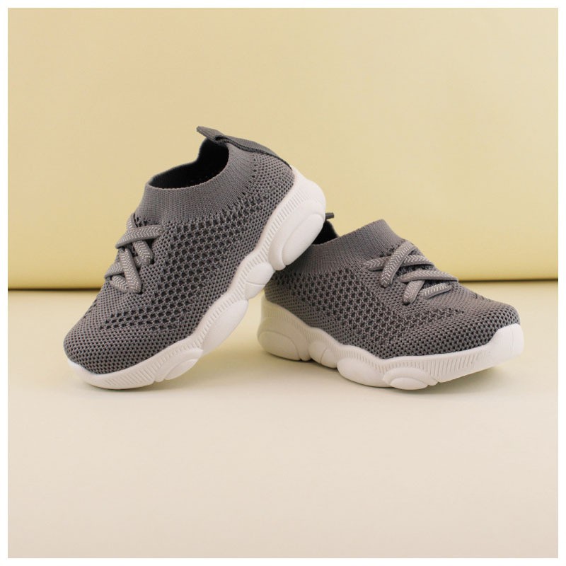 HappyOliver PANDA MOSCHI Sepatu Anak Laki Laki Perempuan Sneakers Sekolah 1-6 Tahun Import Bahan Canvas 2
