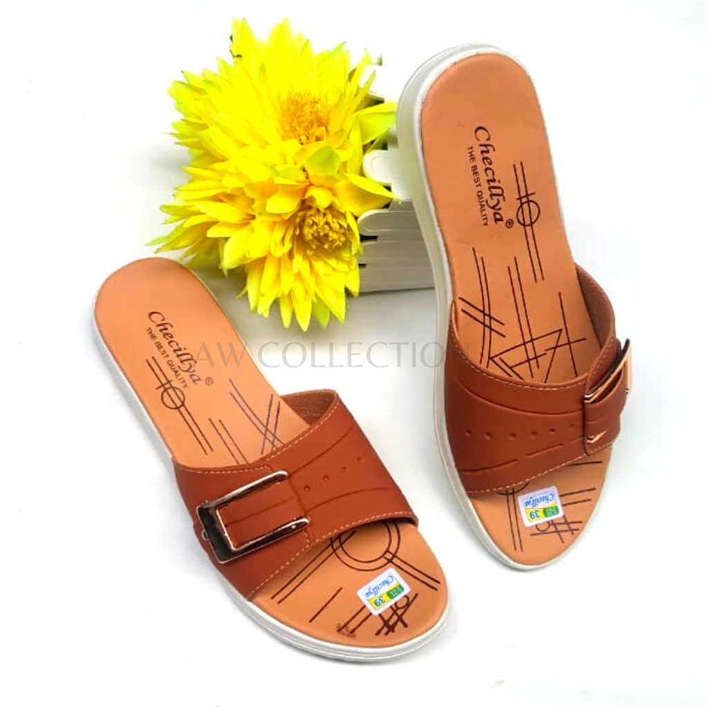 RN_OFFFICIAL//SANDAL SELOP WANITA//SANDAL IBU IBU RUMAH//SANDAL SANTAI//SANDAL TERBARU