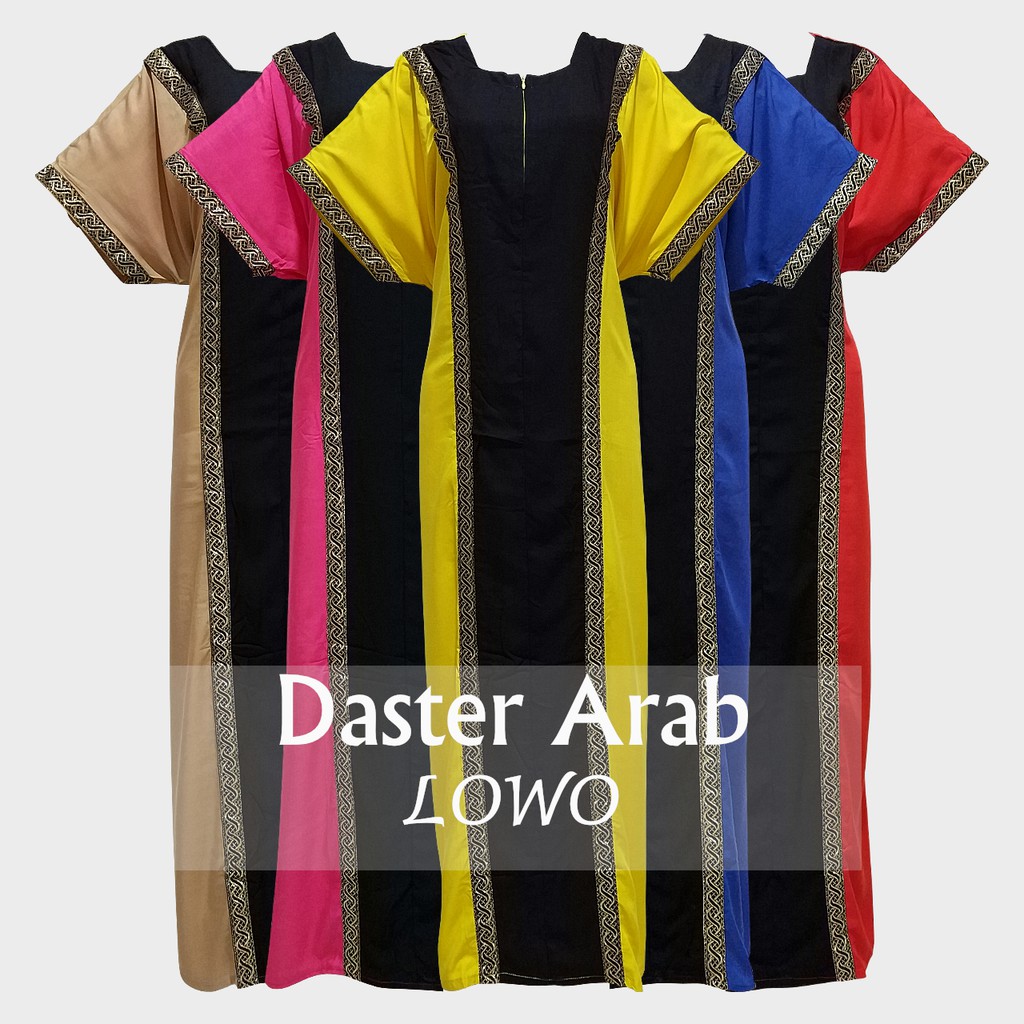 Baju Tidur Wanita Dewasa Murah Daster Viral Katun Rayon Arab Renda Lowo Kalong Polos Premium Jumbo