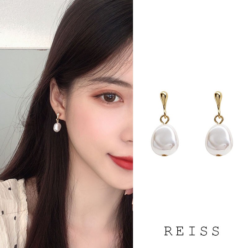  Anting  Tusuk  Gantung Temperament Bahan Sterling Silver 925 