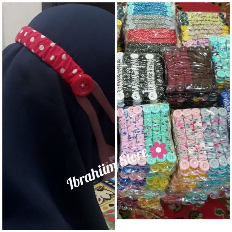 (ECER) STRAP MASKER LUCU MURAH / KONEKTOR MASKER HIJAB ECER BISA PILIH MOTIF / CONECTOR MASKER / PENGAIT MASKER GROSIR