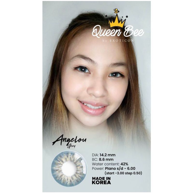 Softlens Queen bee by EXOTICON NORMAL only dia 14,2mm