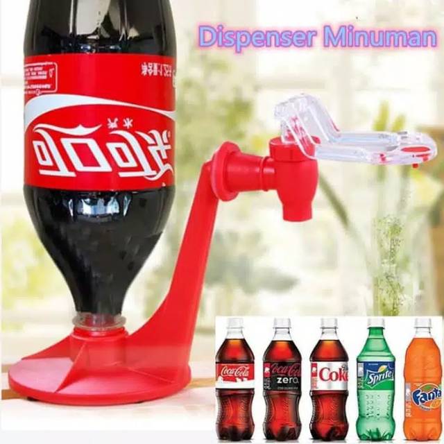 Saver Soda Coke Dispenser Botol Minuman Kran Koca Cola