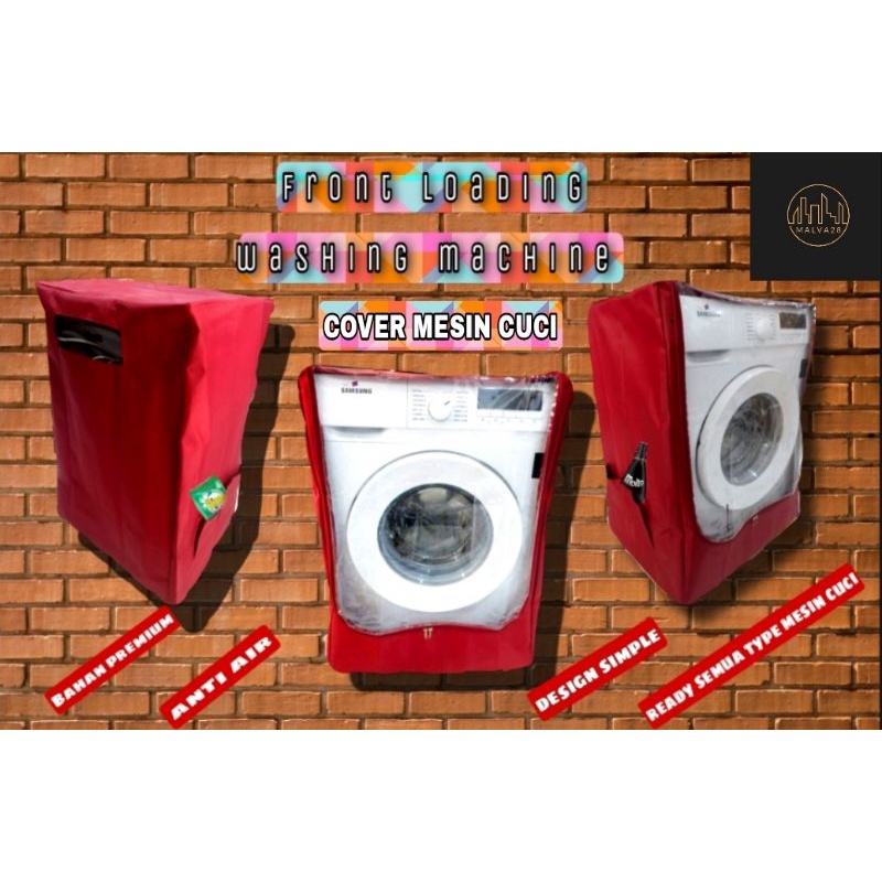 COVER MESIN CUCI FRONT LOADING BUKAAN DEPAN-2