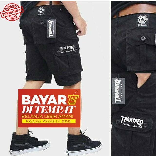 Toko Online celana cargo pendek Shopee Indonesia
