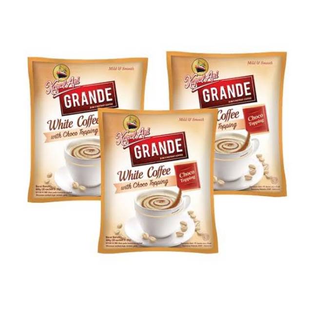 

Kapal Api Grande White Coffee isi 10 x 20g
