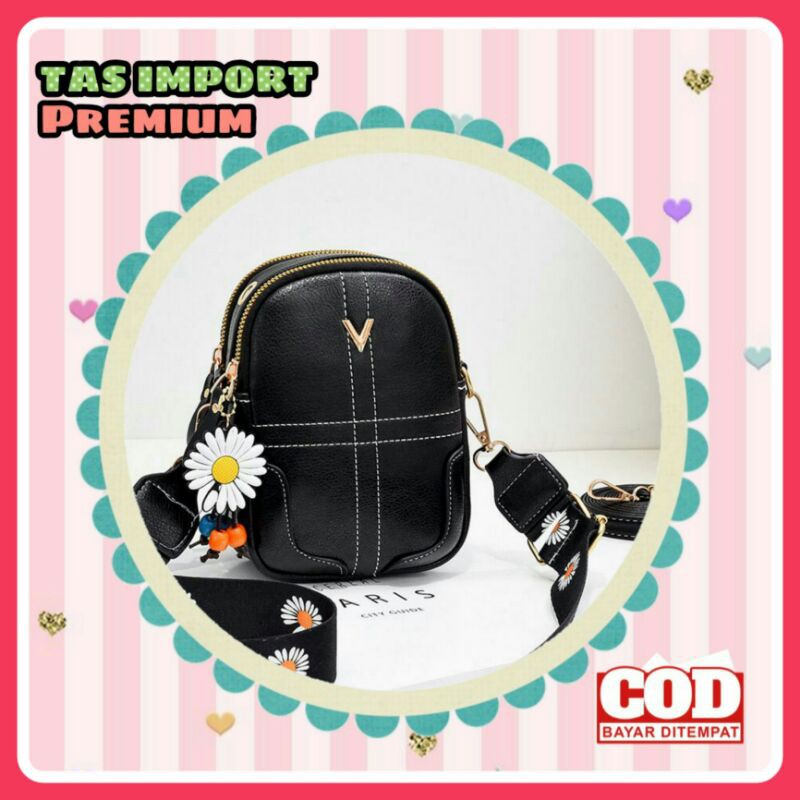 Tas Mini Wanita Import Batam Tas Selempang Sling Bag Lucu Style Korea Premium Murah Terbaru Kekinian