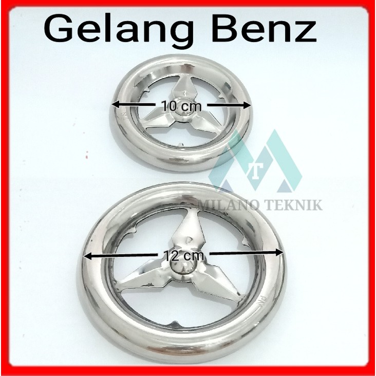 Gelang Benz Stainless Steel Gelang Mercy Aksesoris Stainless