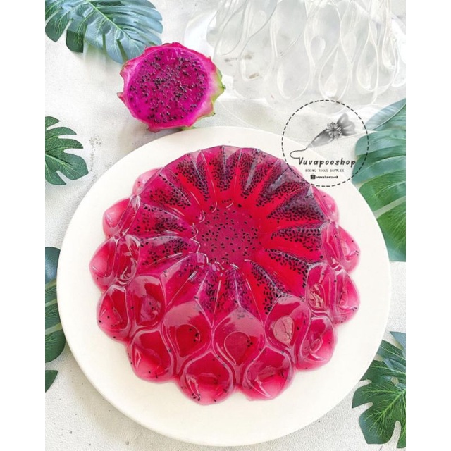 Cetakan Puding Luxury L303 / Cetakan Puding Plastik / Loyang Puding Plastik / Cetakan Pudding