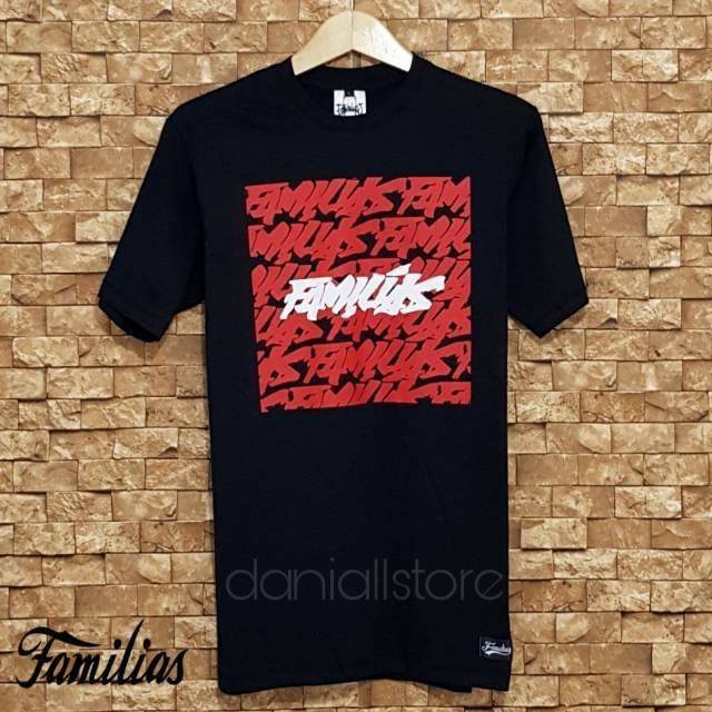 Kaos distro familias glow in the dark (FREE STIKER)