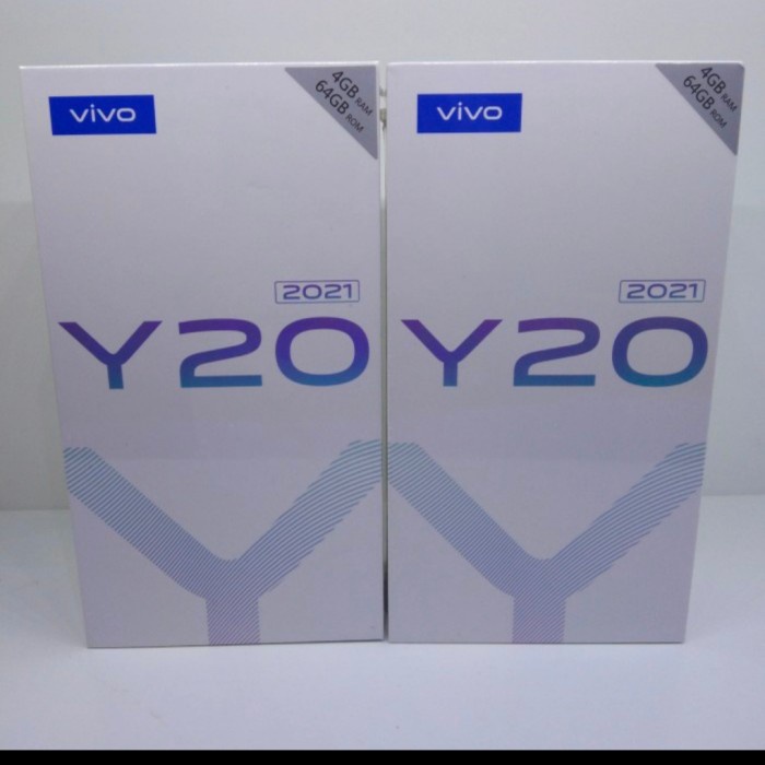 ✔NEW Vivo Y20 2021 4/464 gb Garansi Resmi