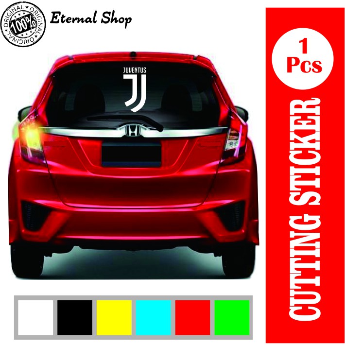 

Cutting sticker Juventus ukuran 30x15 cm