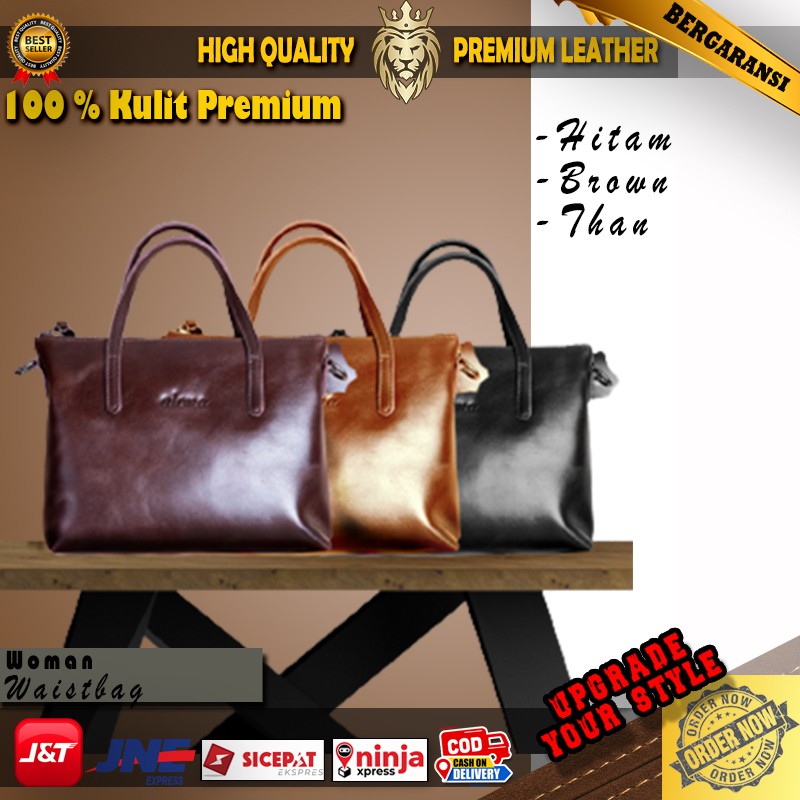 Tas Wanita Kulit Premium Kekinian Terbaru Tas Cewek Branded Premium RV98