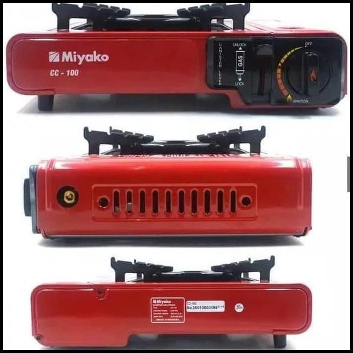 Kompor Portable Miyako CC 100 2 in 1 Kompor Camping Miyako 100 Kompor Piknik Miyako CC100