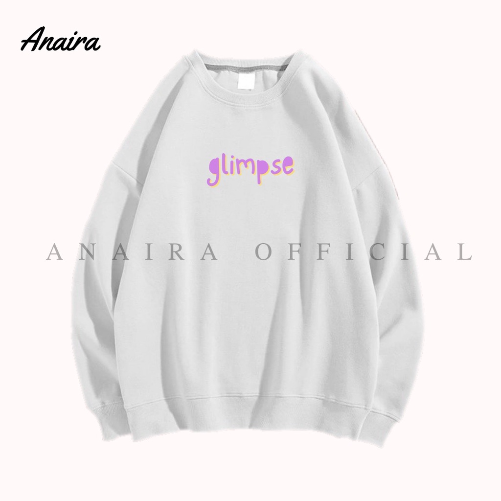 GLIMPSE SWEATER CREWNECK OVERSIZE WANITA ANAIRAOFFICIAL